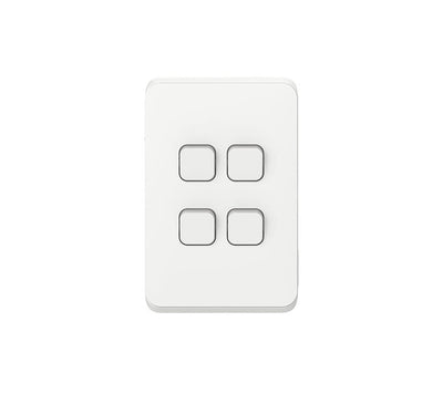 CLIPSAL Iconic Switch Series White