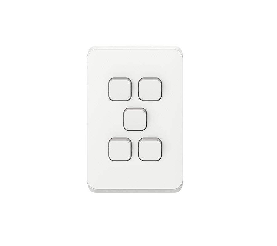 CLIPSAL Iconic Switch Series White