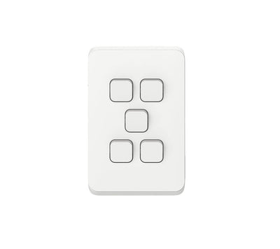 CLIPSAL Iconic Switch Series White