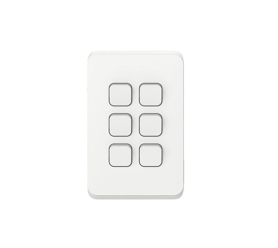CLIPSAL Iconic Switch Series White