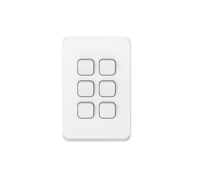 CLIPSAL Iconic Switch Series White