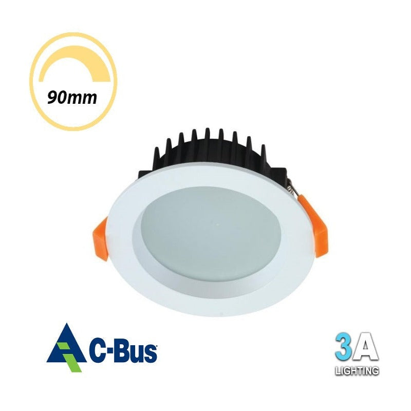 3A 12W LED 90mm Cut Out Dimmable Downlight CCT Recessed White w/ Samsung Chip