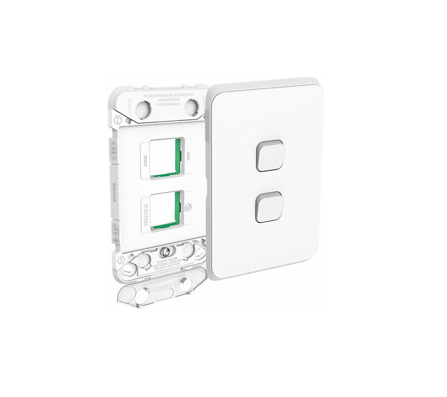 CLIPSAL Iconic Switch Series White