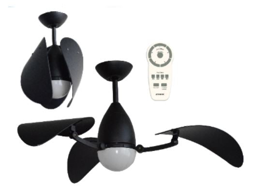 Martec Vampire 42″ DC Ceiling Fan With Tricolour LED Light and Remote