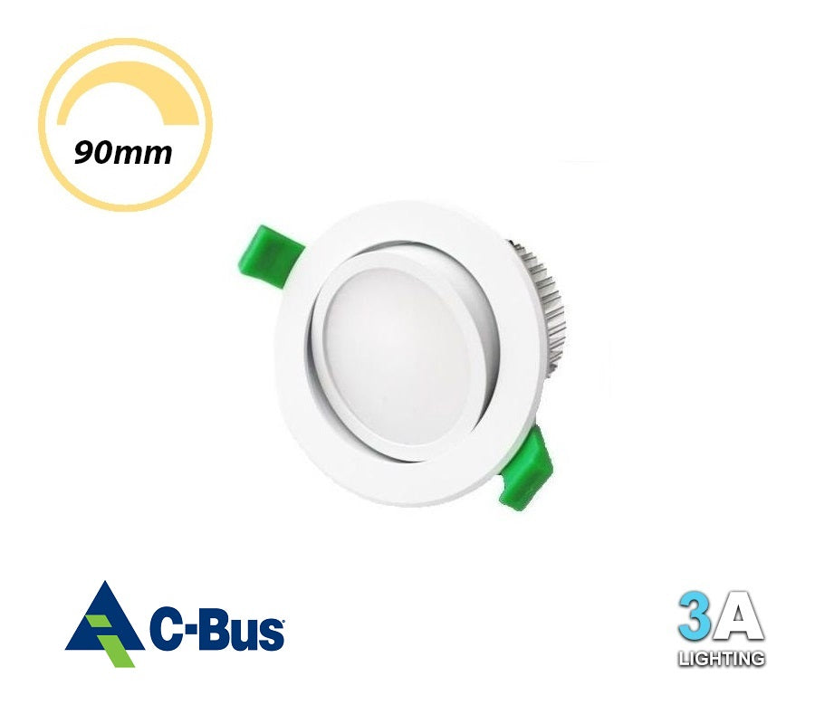 3A 15W LED Gimlbe Dimmable Downlight White Samsung Chip