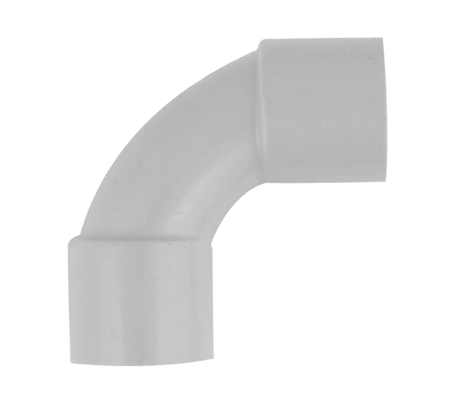 20 x Grey Medium Duty 90° Elbow