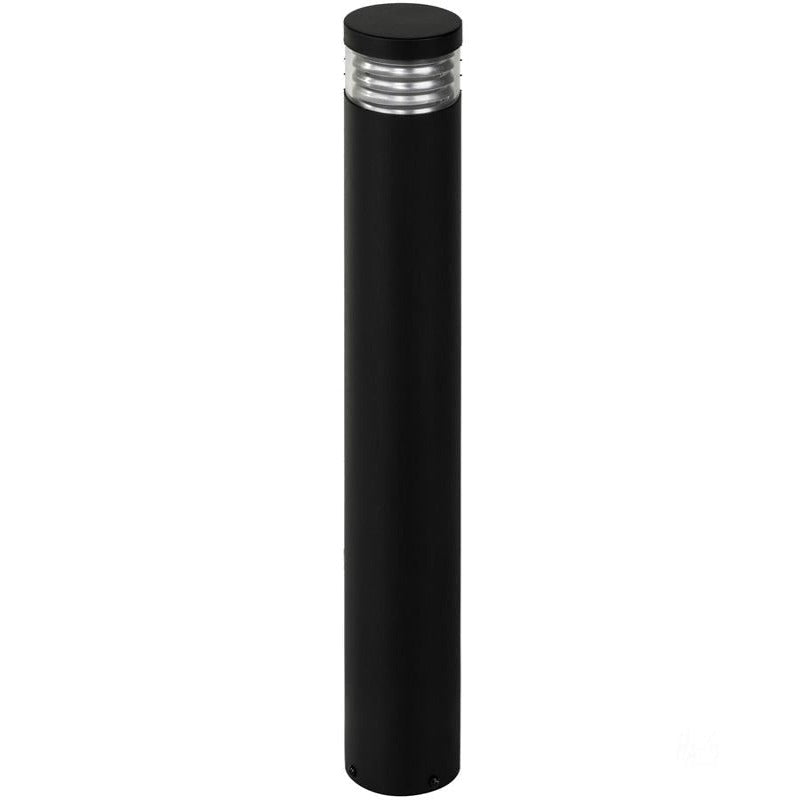 Havit Maxi Louvred LED Bollard Light 600mm Black Stainless Steel