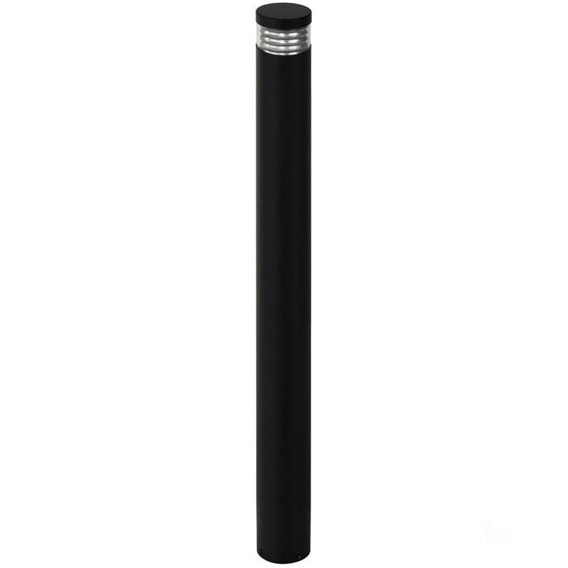 Havit Maxi Louvred LED Bollard Light 900mm Black Stainless Steel