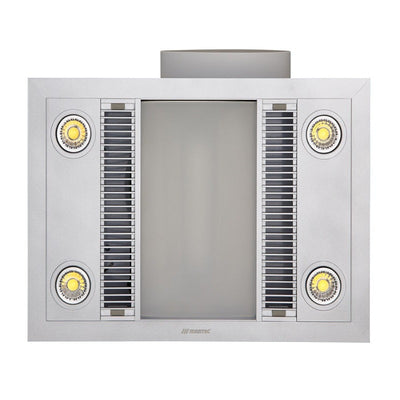 Martec Linear 1000w Halogen 3 in 1 Bathroom Heater & High Extraction Exhaust Fan with LED Light