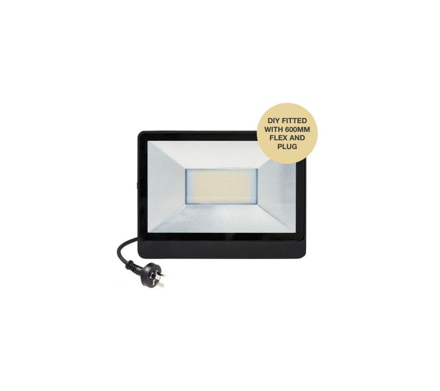 Martec 30W LED Security Flood light CCT