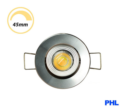 PHL 3W LED Gimble Cabinet Downlight CCT Anodized Aluminum