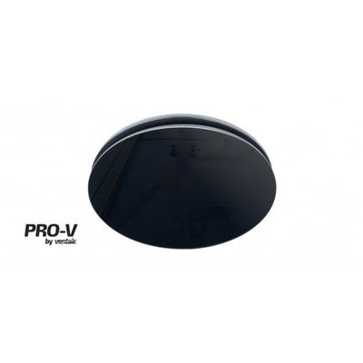 Ventair Airbus 150 Side Ducted Exhaust Fan - Round Glass Panel